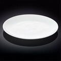 Wilmax 991024 12 in. Rolled Rim Round Platter, White, 18PK WL-991024 / A